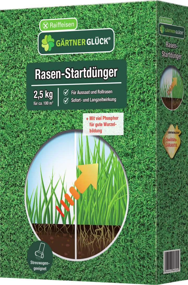 GÄRTNERGLÜCK Rasen-Startdünger